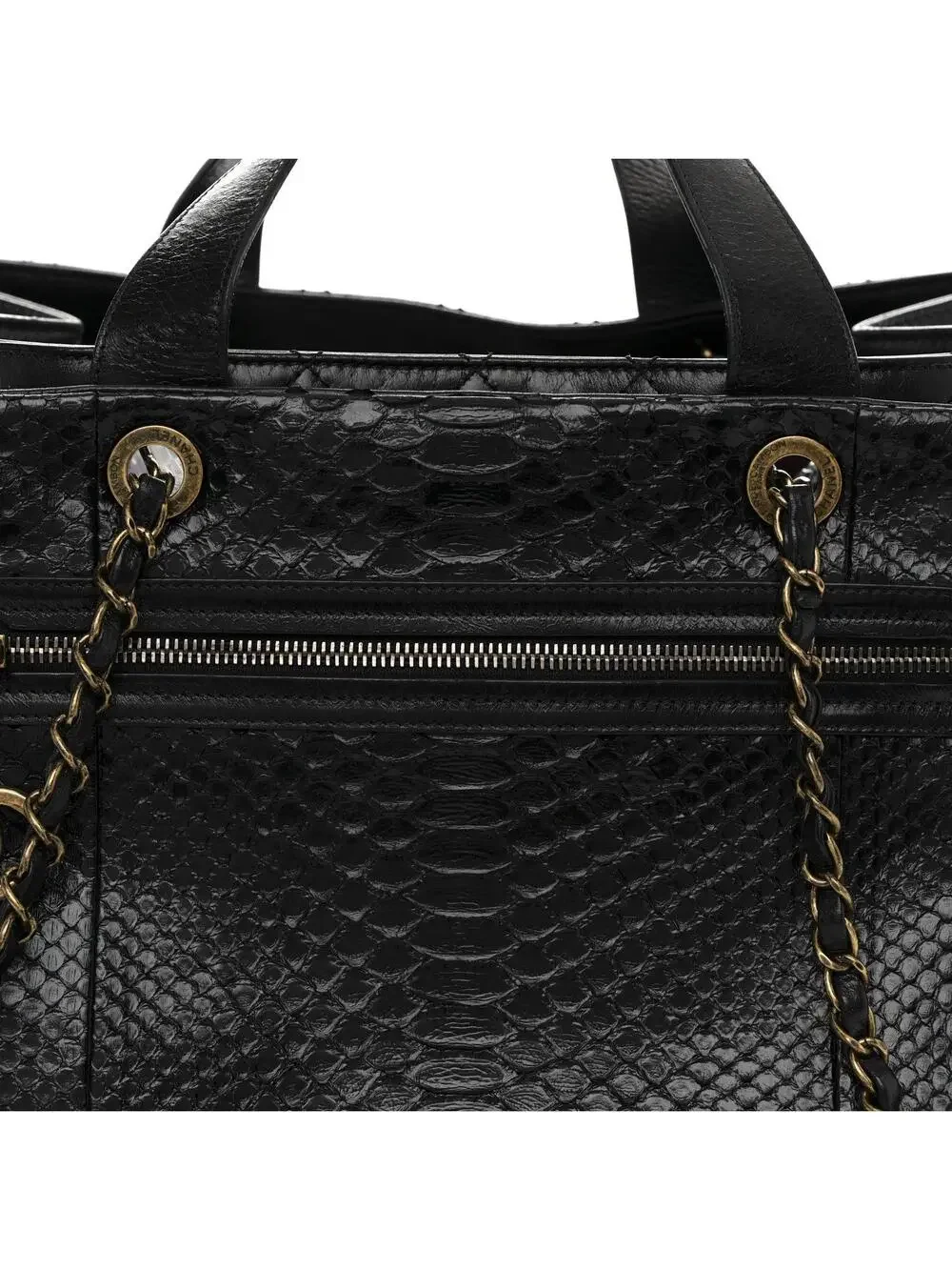 Chanel Snakeskin Glazed Calfskin #322664C19B